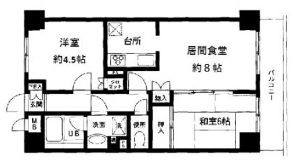 ファインコート立石の物件間取画像